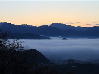 知保郷に広がる雲海